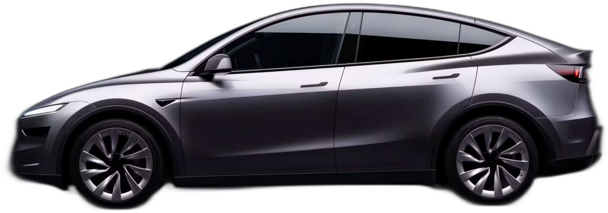 Tesla Model Y Long Range side profile